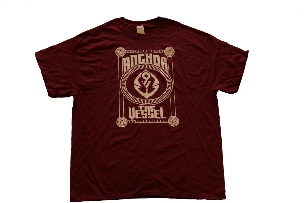 Anchor The Vessel Red Tee